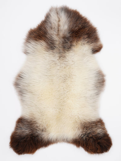 Flerfarvet lammeskind XL