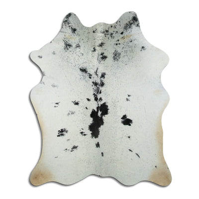 Sort og hvidt koskind L