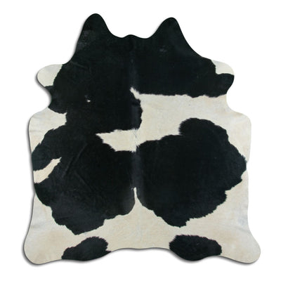 Sort og hvidt koskind L