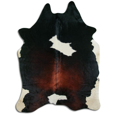 Tre-farvet koskind XXL