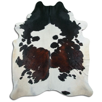 Tre-farvet koskind XXL