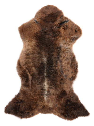 Flerfarvet lammeskind L