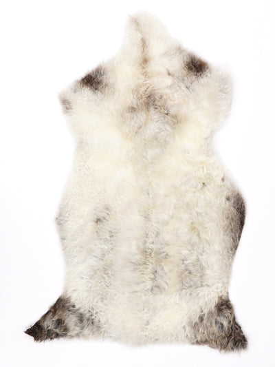 Flerfarvet lammeskind M