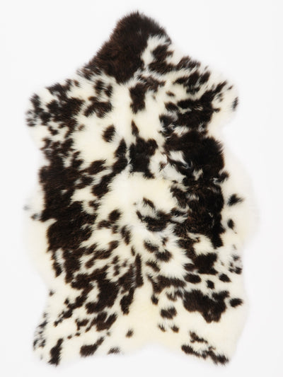 Flerfarvet lammeskind S