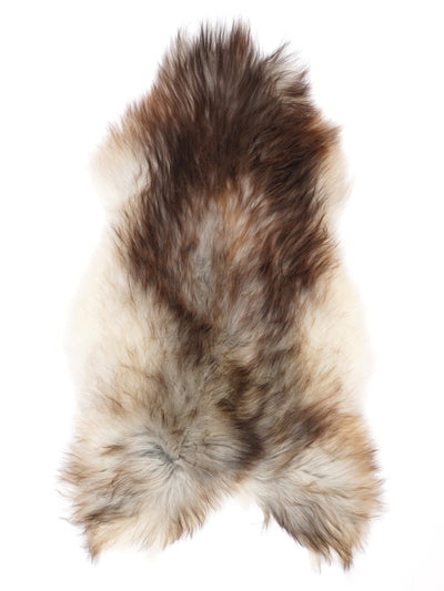 Gråt islandsk lammeskind XXL