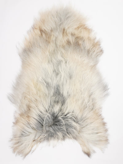 Gråt islandsk lammeskind XXXL