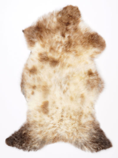 Flerfarvet lammeskind M