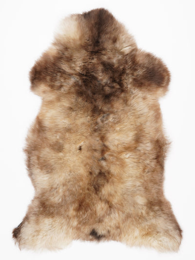 Flerfarvet lammeskind XL