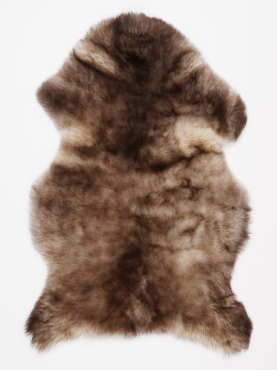 Flerfarvet lammeskind L