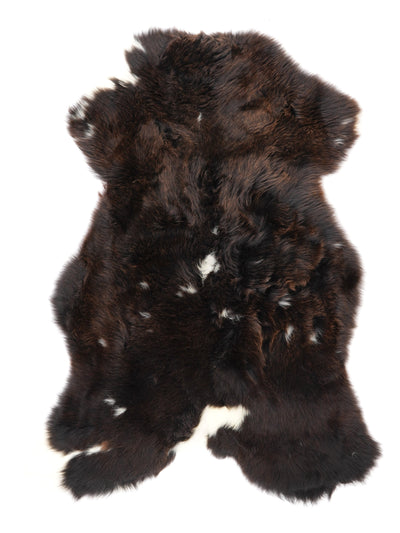 Flerfarvet lammeskind L