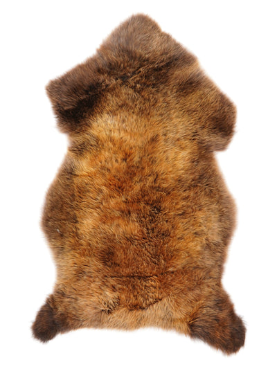 "Rusty" flerfarvet lammeskind M