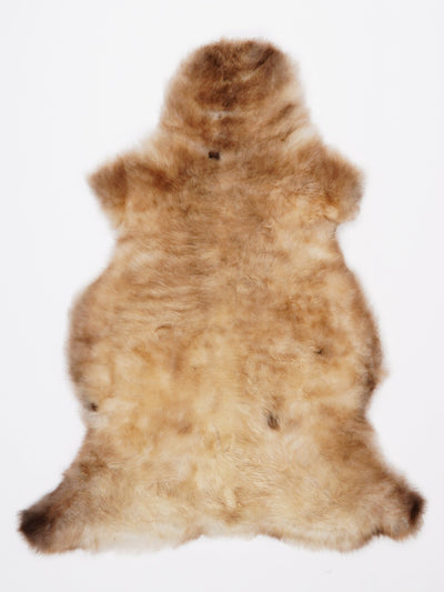 Flerfarvet lammeskind M