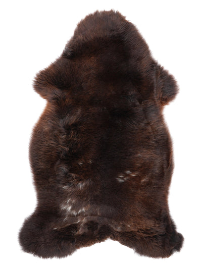 Flerfarvet lammeskind L