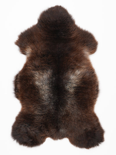 Flerfarvet lammeskind L