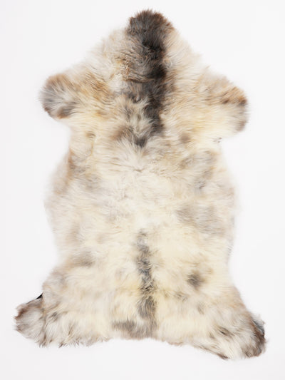 Flerfarvet lammeskind L