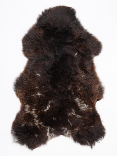 Flerfarvet lammeskind L