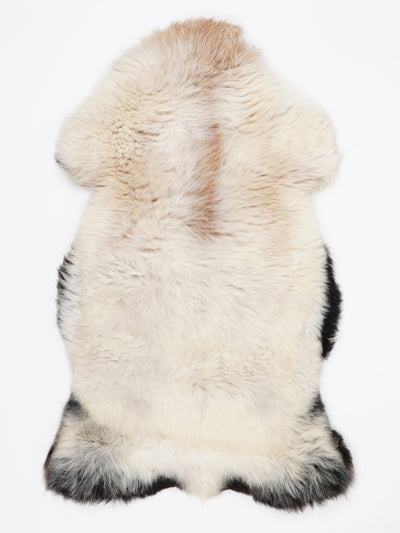 Flerfarvet lammeskind XL