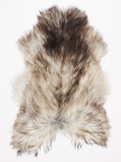 Gråt islandsk lammeskind L