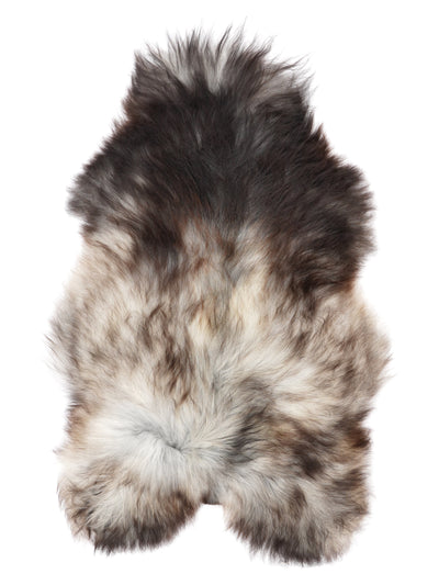 Gråt islandsk lammeskind XXL