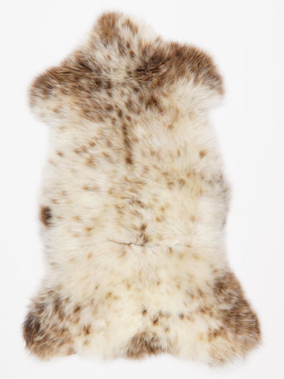 Flerfarvet lammeskind M