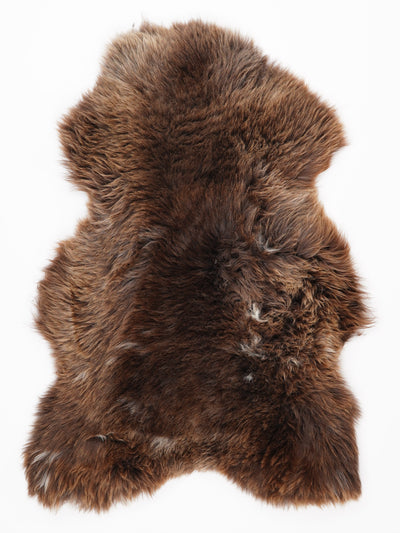 Flerfarvet lammeskind L