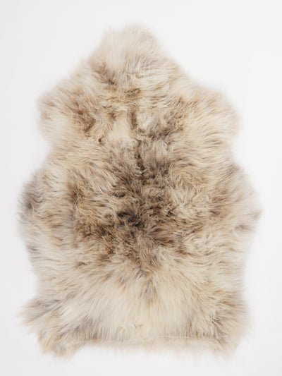 Flerfarvet lammeskind L