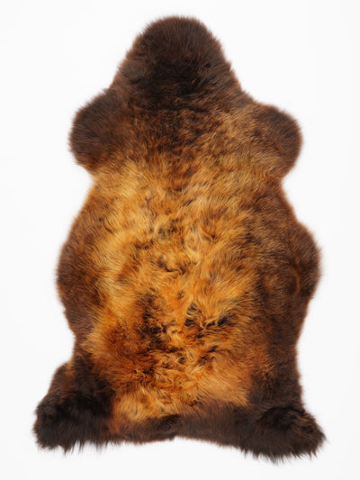 "Rusty" flerfarvet lammeskind L