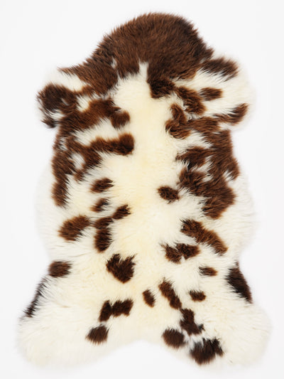 Flerfarvet lammeskind L