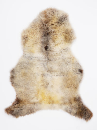 Flerfarvet lammeskind L