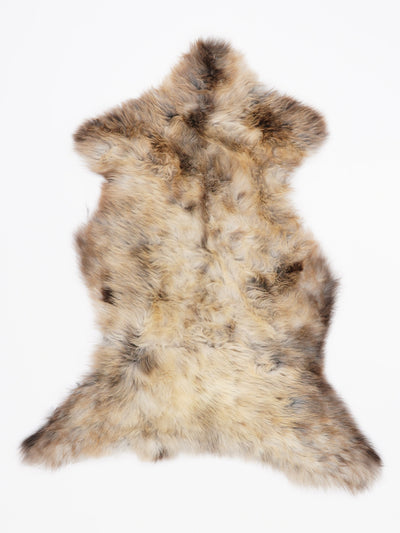 Flerfarvet lammeskind M