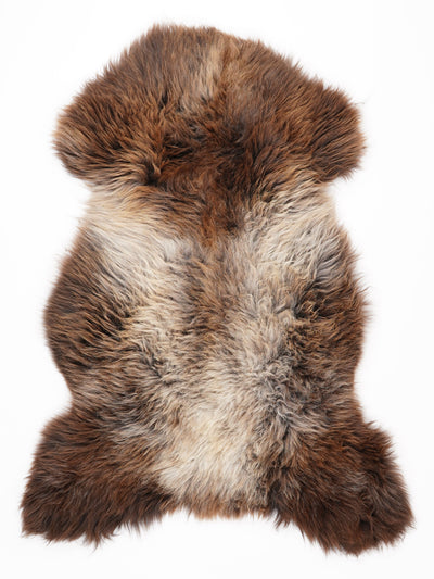 Flerfarvet lammeskind XL