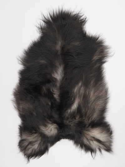 Gråt islandsk lammeskind L