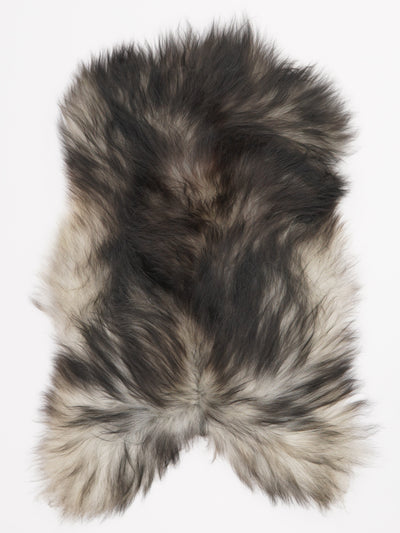 Gråt islandsk lammeskind M