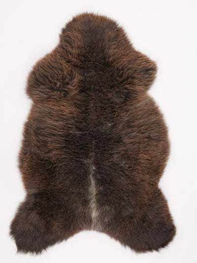 Flerfarvet lammeskind L