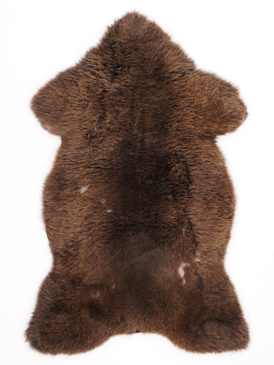 Flerfarvet lammeskind L