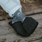 Merino hjemmesko, granit