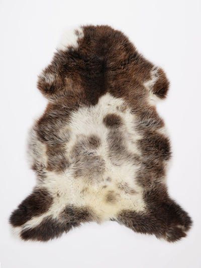 Flerfarvet lammeskind L