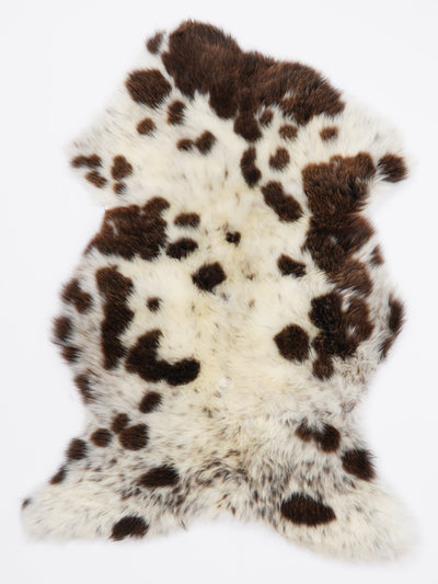 Flerfarvet lammeskind M