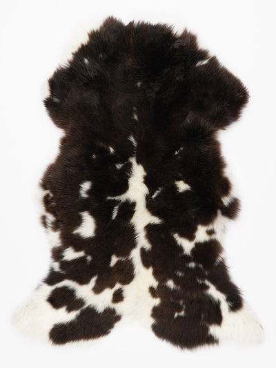 Flerfarvet lammeskind L