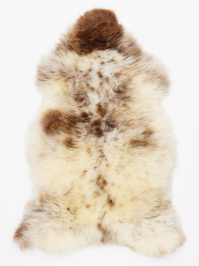 Flerfarvet lammeskind L