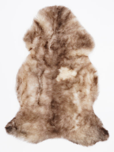 Flerfarvet lammeskind L