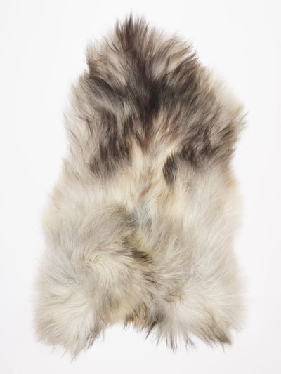 Gråt islandsk lammeskind XXL