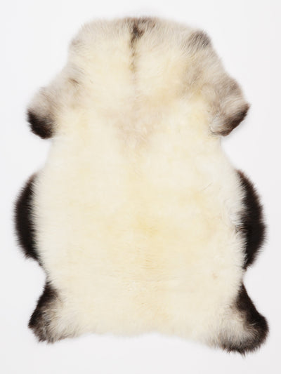 Flerfarvet lammeskind M