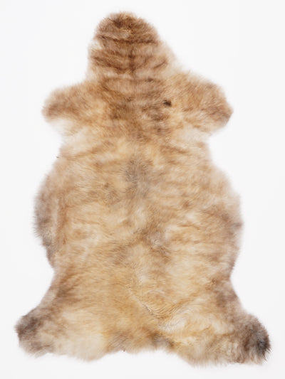 Flerfarvet lammeskind L