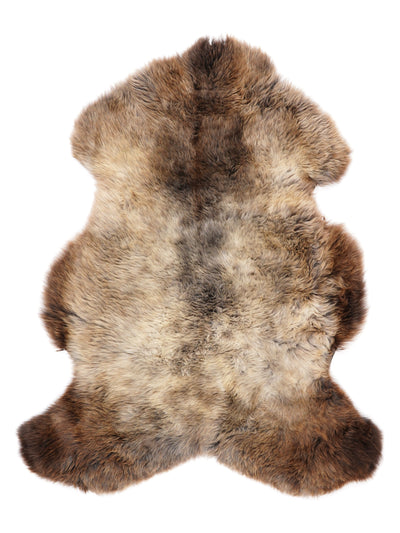 Flerfarvet lammeskind M