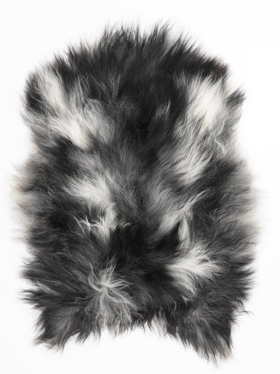 Gråt islandsk lammeskind M