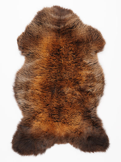 "Rusty" flerfarvet lammeskind L