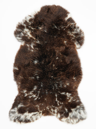 Flerfarvet lammeskind L