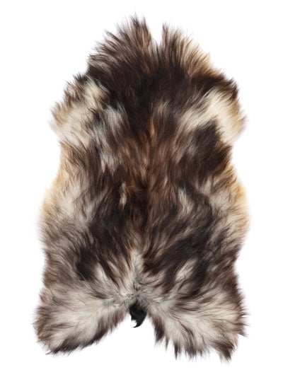 Gråt islandsk lammeskind XXL