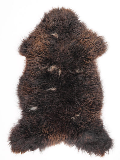 Flerfarvet lammeskind XL